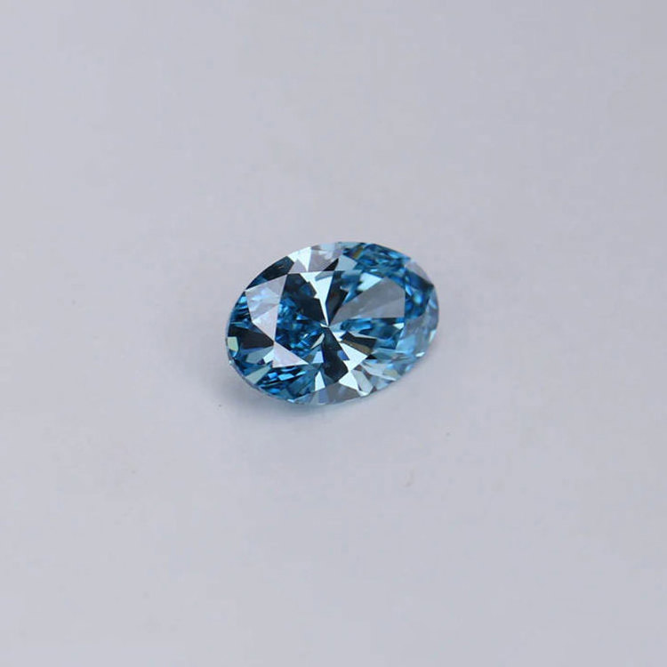 Lab Created Blue Diamond 0.5-2 Carat Synthetic Blue Diamonds Prices Loose color Diamonds