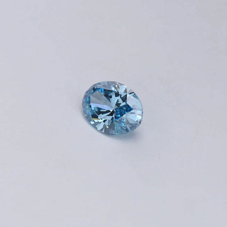 Lab Created Blue Diamond 0.5-2 Carat Synthetic Blue Diamonds Prices Loose color Diamonds