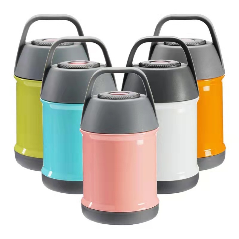 Vacuum Braising Pot Stainless Steel Vacuum Mug 450ml Portable Braising Beaker Office Lunch Bento Box Outdoor Travel