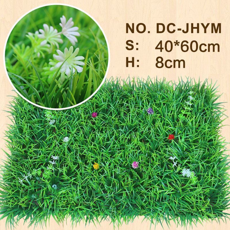 artificial green grass plant wall decoration