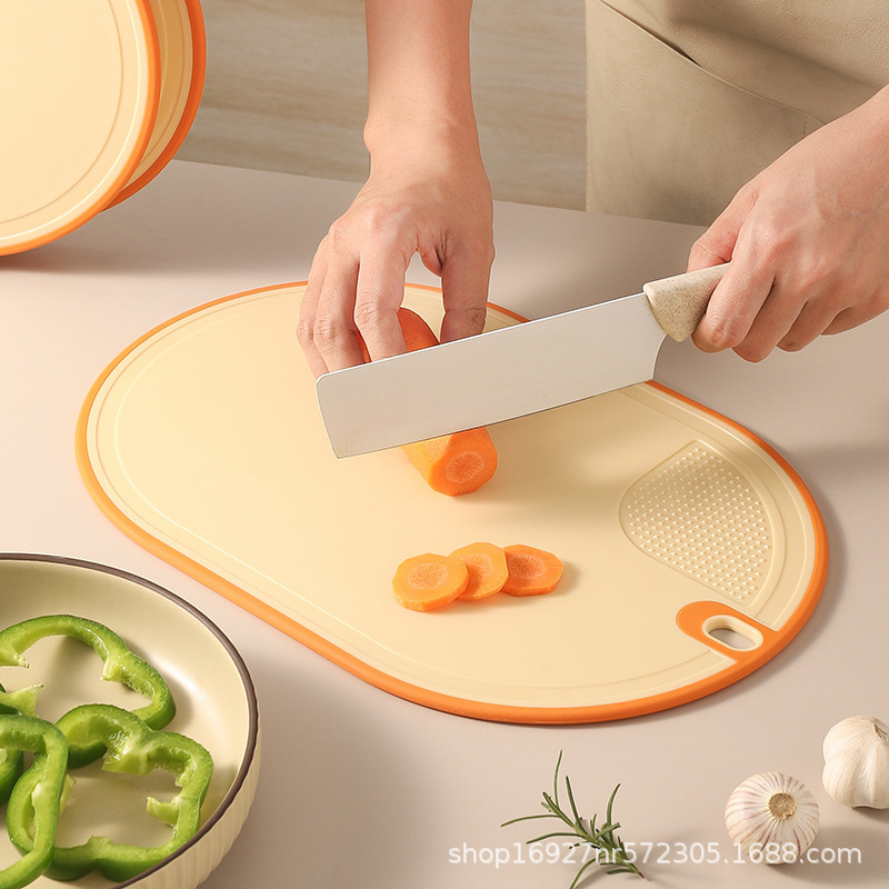 YXHT ing product Popular   3 Pieces Heat Resistant Kitchen PP Chopping Cutting Board with Holder