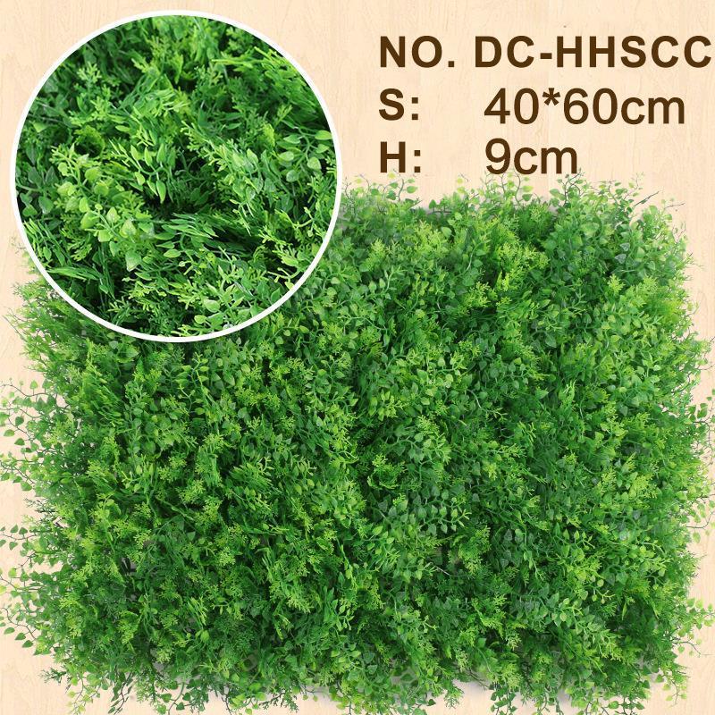 artificial green grass plant wall decoration