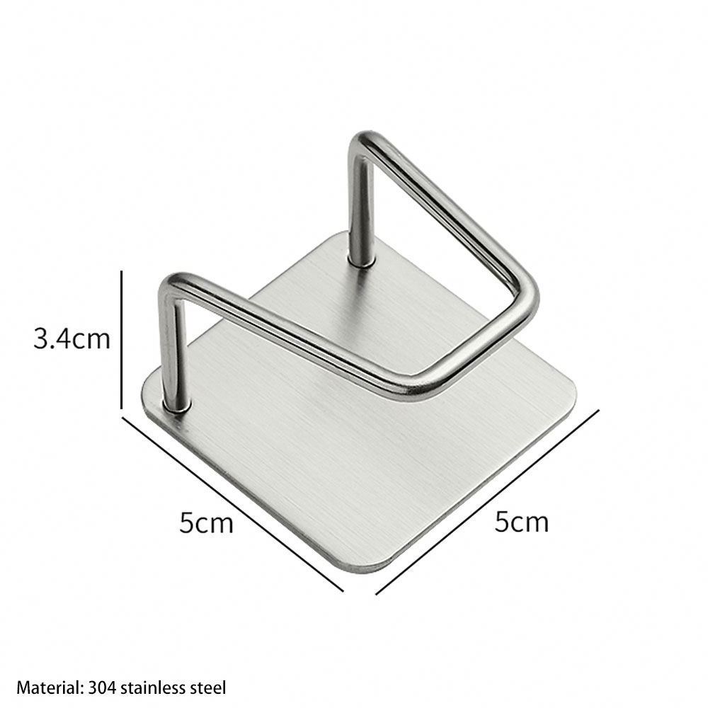 SHQS0555 3 M Self Adhesive Stainless Steel Sponge Caddy Sink Shelf Sponge Mini Dish Sink Drain Rack For Kitchen Dropshipping