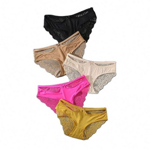 YHYT CINVIK Sexy Panties Ladies Plus Size Underwear Comfort Lace Hollow Out Briefs Low Rise Underpants Female Panty Soft Lady