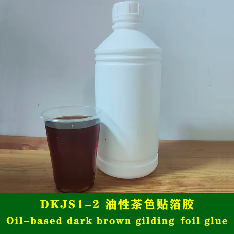 Supply Oil-based Gold Leaf Sheet Glue For Gilding  High Concentration Foil Adhesive For Gold Foil Leaf