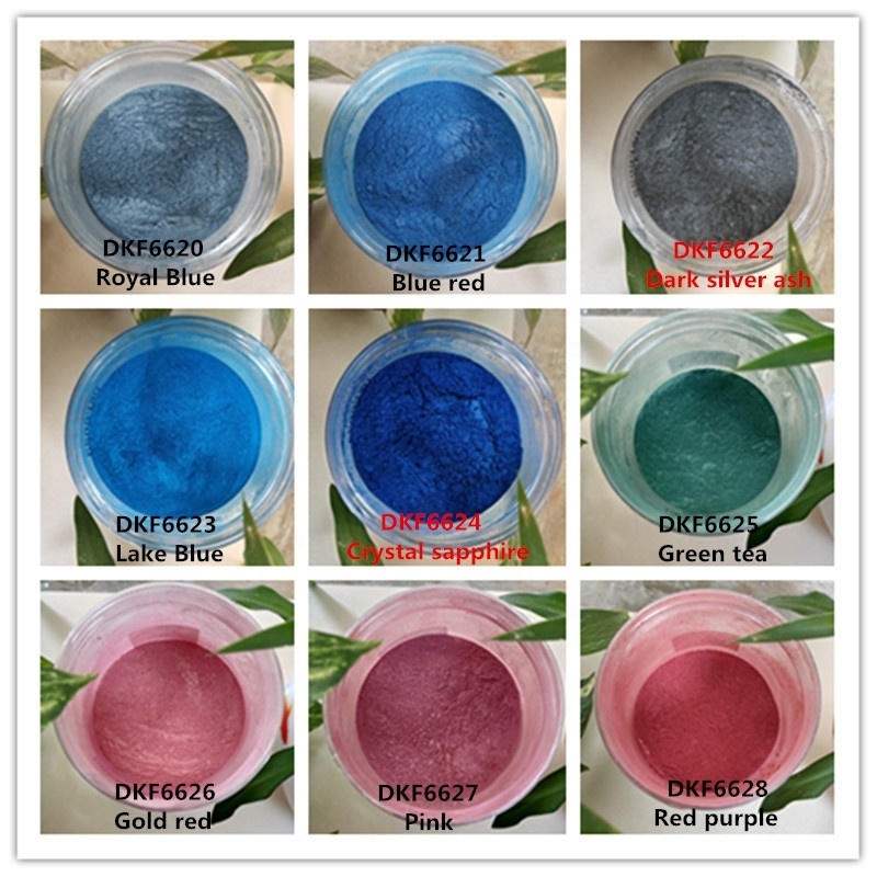 Cosmetics grade pearlescent pigment pearl powder mica powder for lipstick lip gloss and eye shadow soap making Bath bombs