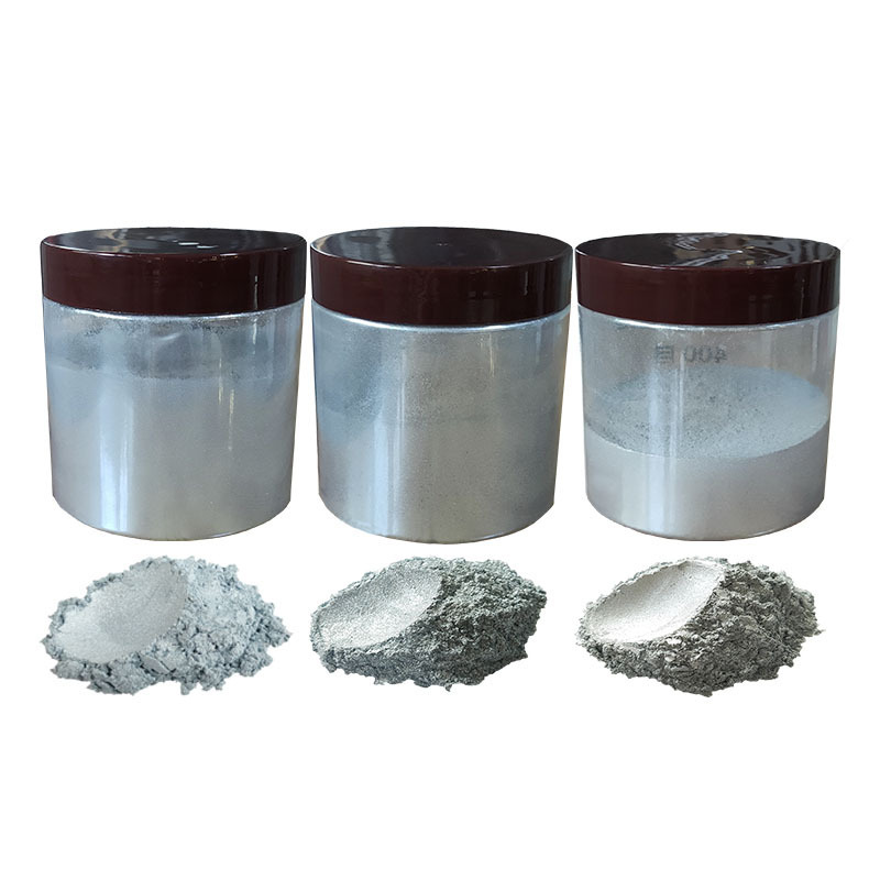 Super Shiny Silver Mica Powder for Epoxy Resin Mica Pigment Powder for Candle Making Pearlescent powder for Nail Art, Paints,ink