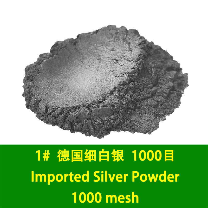 Shiny Aluminum Silver Powder Fine Silver Powder For Paint  Ink  Handicraft Clothing Printing Powder Coating