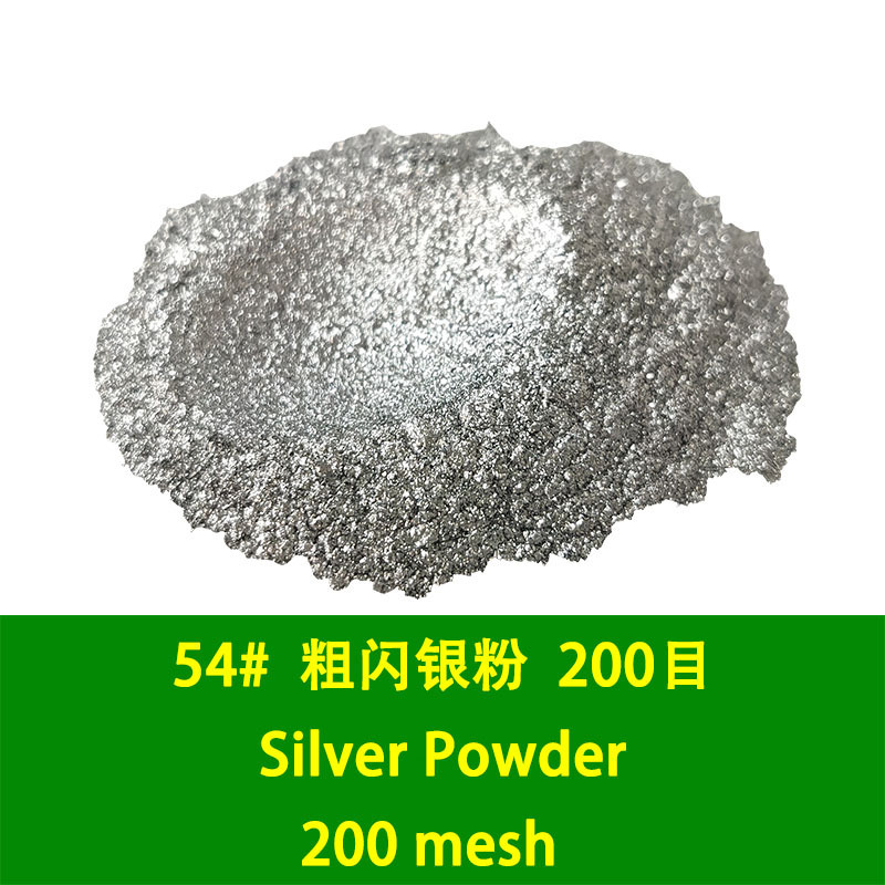 Shiny Aluminum Silver Powder Fine Silver Powder For Paint  Ink  Handicraft Clothing Printing Powder Coating