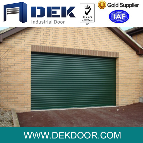 Cheap high quality perforated external horizontal heavy duty roller shutter garage door residential automatic