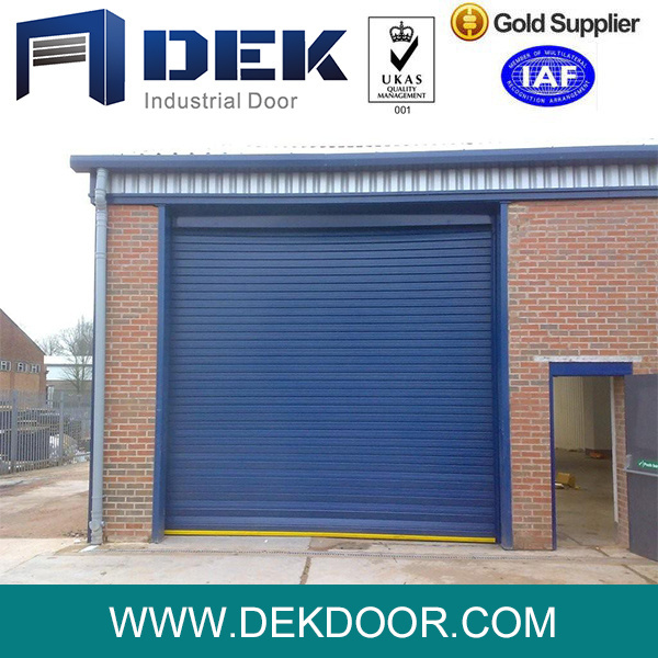 Cheap high quality perforated external horizontal heavy duty roller shutter garage door residential automatic