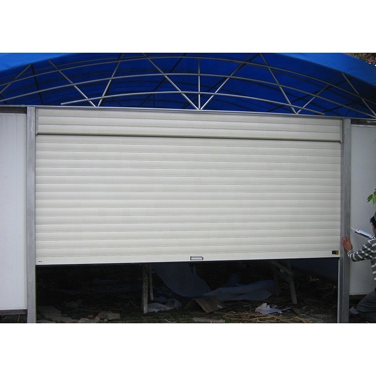 Remote Control Automatic Vertical Sliding Roll Up Aluminum Roller Shutter Doors