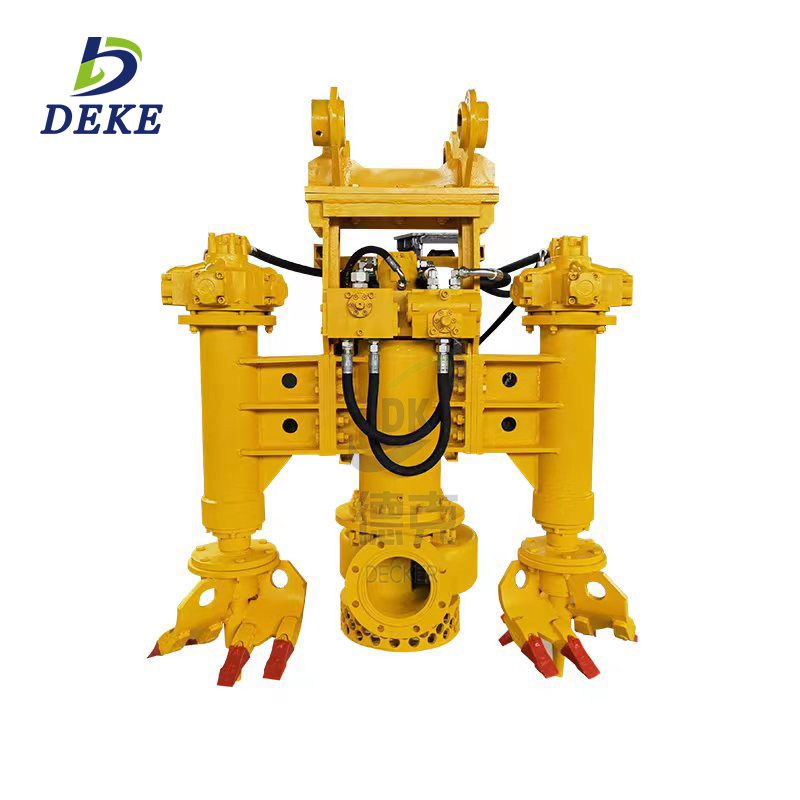 hydraulic submersible sludge dredging slurry sand suction machine mineration mining Hydraulic sand pump