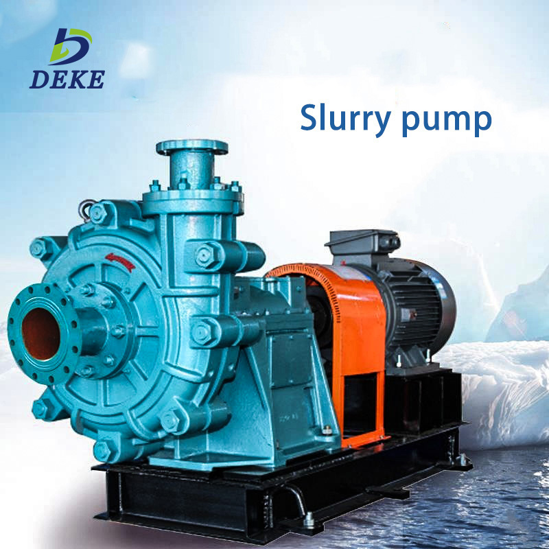 High Efficiency Ceramics Slurry Pump Belt Pulley Driven Centrifugal Pump 4 Inch Sand And Gravel Dredge Pump