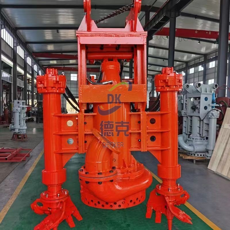 Excavator assembly pump solid material handing hydraulic driven slurry pump new submersible sand pump for sale