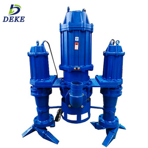 Submersible slurry pump High chrome alloy agitated sand pump High flow non-clogging sand pump