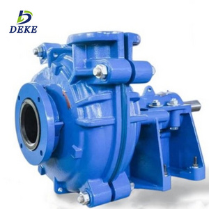 High Efficiency Ceramics Slurry Pump Belt Pulley Driven Centrifugal Pump 4 Inch Sand And Gravel Dredge Pump