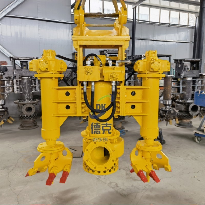 Excavator assembly pump solid material handing hydraulic driven slurry pump new submersible sand pump for sale