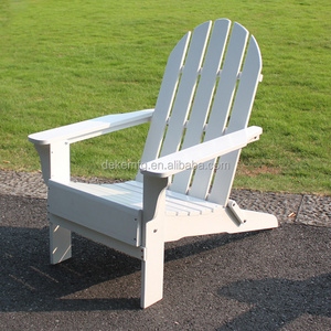 Adirondack Chair Folding Outdoor Furniture White Color Reclining Camping Fishing Beach Wood Garden Chair