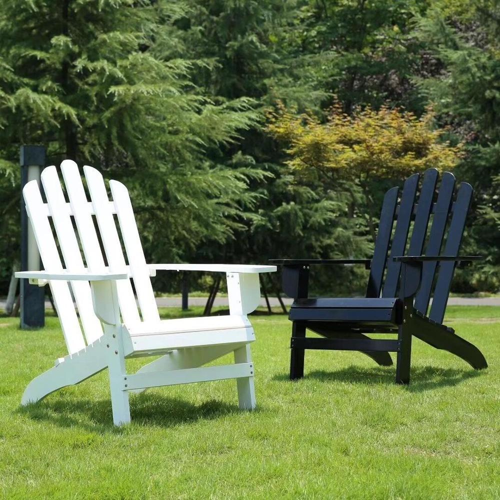 Adirondack Chair Folding Outdoor Patio Furniture Reclining Beach Wood GardenChair