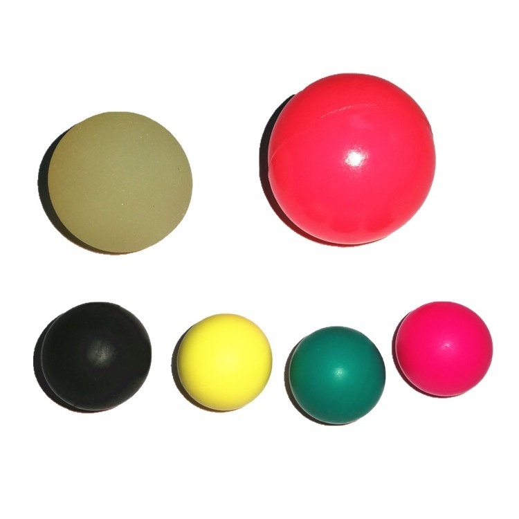 Factory direct custom molded  colored soft  solid  silicone rubber ball