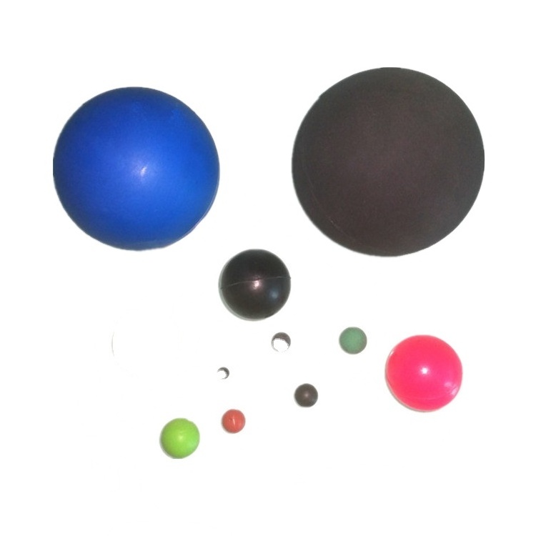 Factory direct custom molded  colored soft  solid  silicone rubber ball