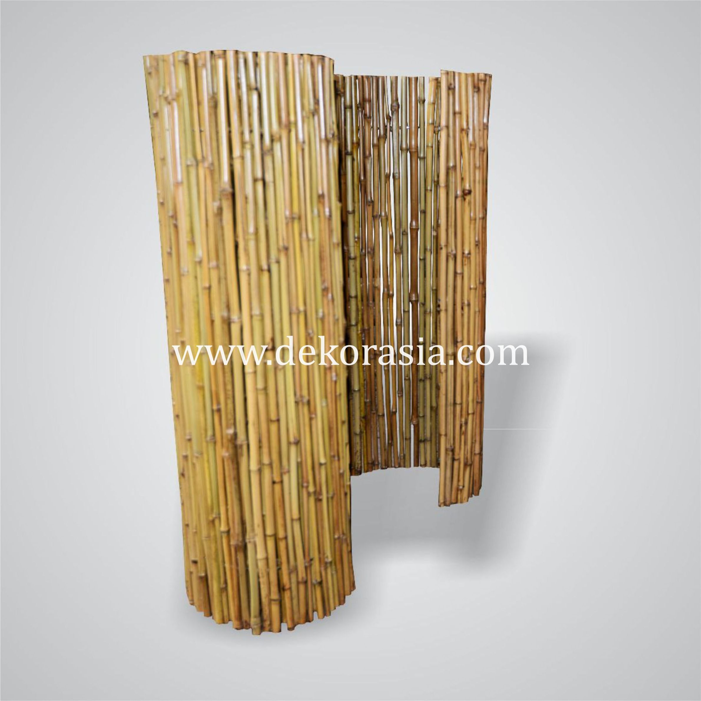 Full round roll of bamboo cendani, Bamboo Fence Wall Fencing Garden Buildings Fencing, Trellis & Gates Fence Panels