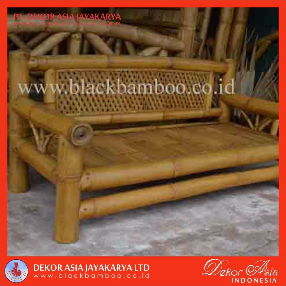 BAMBOO BENCH 3 SEATERS, Bamboo Benches, Products Bamboo Bench Furniture