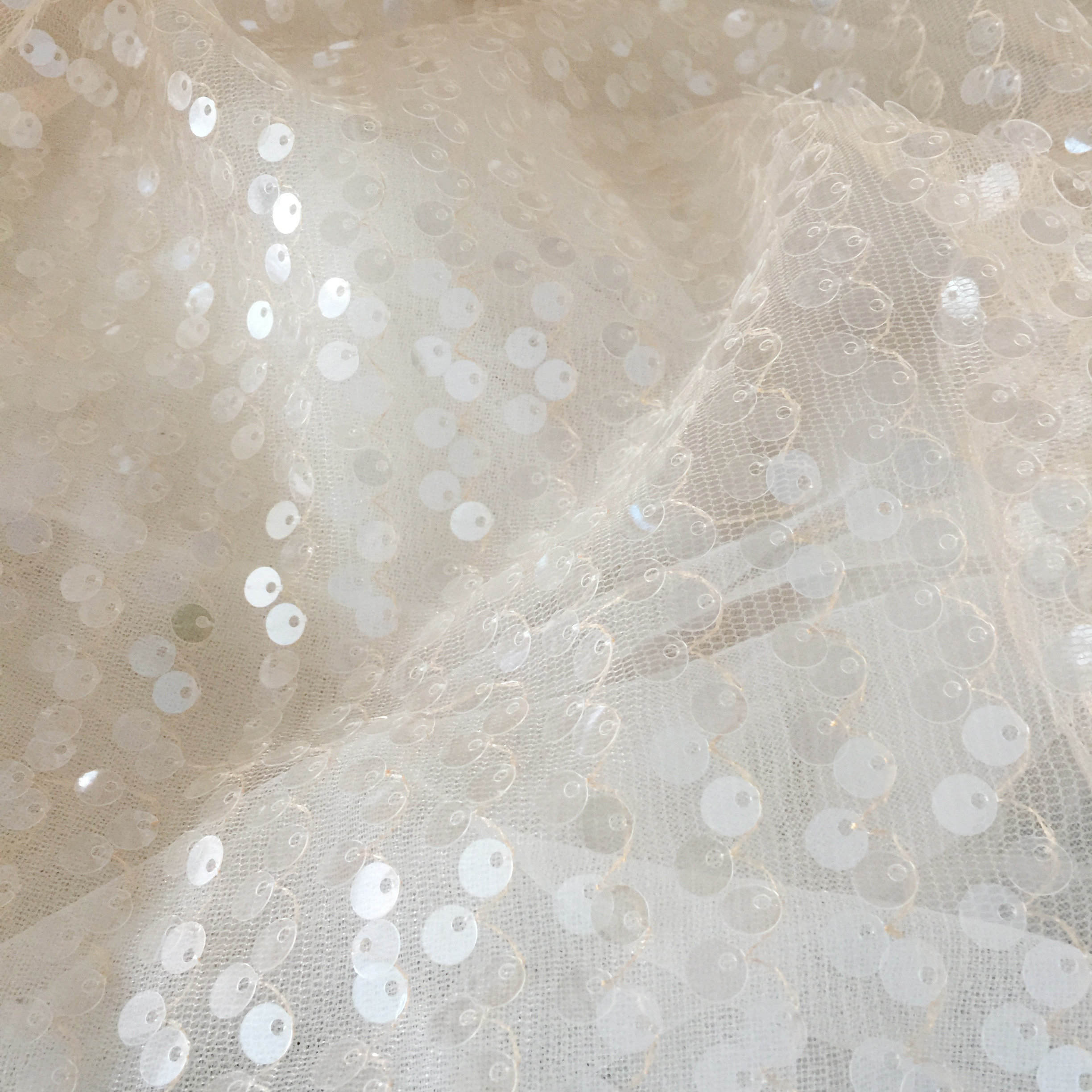 DELACE  bridal fancy elegant simple elegant pure white bridal lace fish scale fabric for wedding dress costume