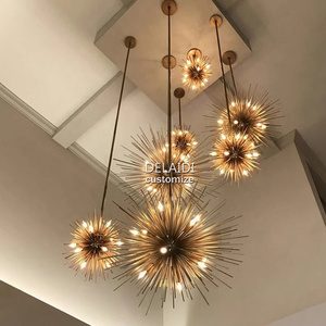 Restaurant table kitchen lighting modern chandelier luxury for home hotel living room personality creative bar lighting