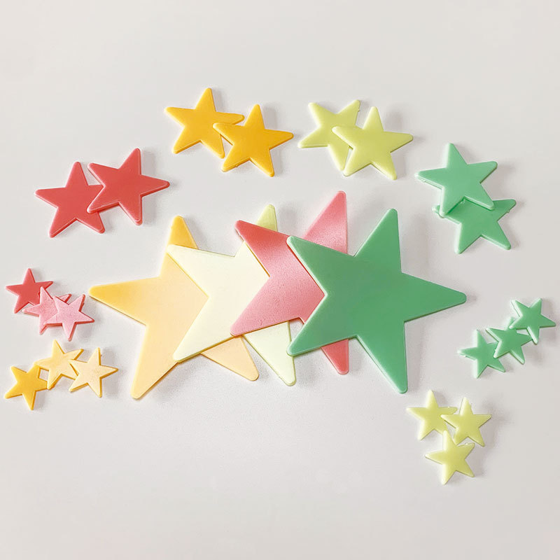 Custom Removable Stars Vinyl Wall Decor Glow Sticker Night glowing stickers