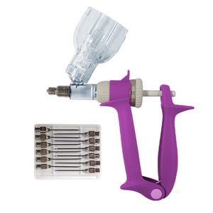 Delake Disposable Automatic 1ML 2ML 5ML Syringe With Needle Veterinary Cow Cattle Sheep Goat Syringe