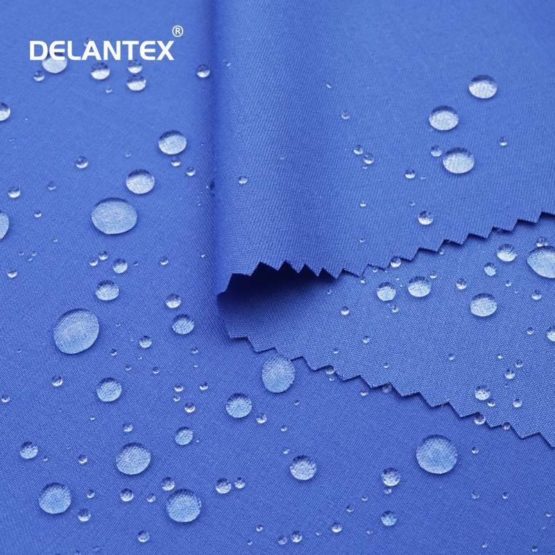 Delantex wholesale trs antimicrobial fabric scrub polyester rayon spandex fabric for nursing scrubs for uniforms  medical scrubs