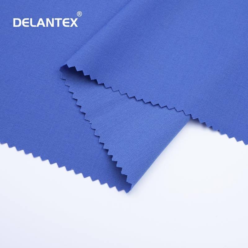 Delantex wholesale trs antimicrobial fabric scrub polyester rayon spandex fabric for nursing scrubs for uniforms  medical scrubs