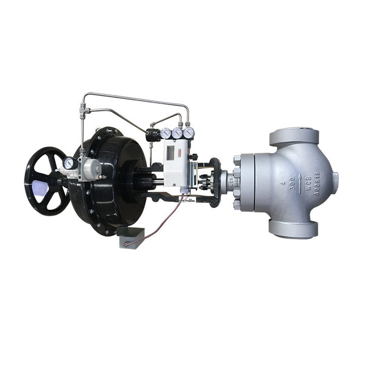 Stainless Steel Sleeve Pneumatic Diaphragm Single Seated Angle Cryogenic Type Control Valve