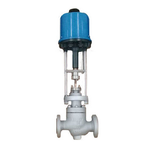 Control Valve Motor Type Globe Dn50 Cylinder Piston Electronic Actuator Flow Boiler Feed Water Control Valve