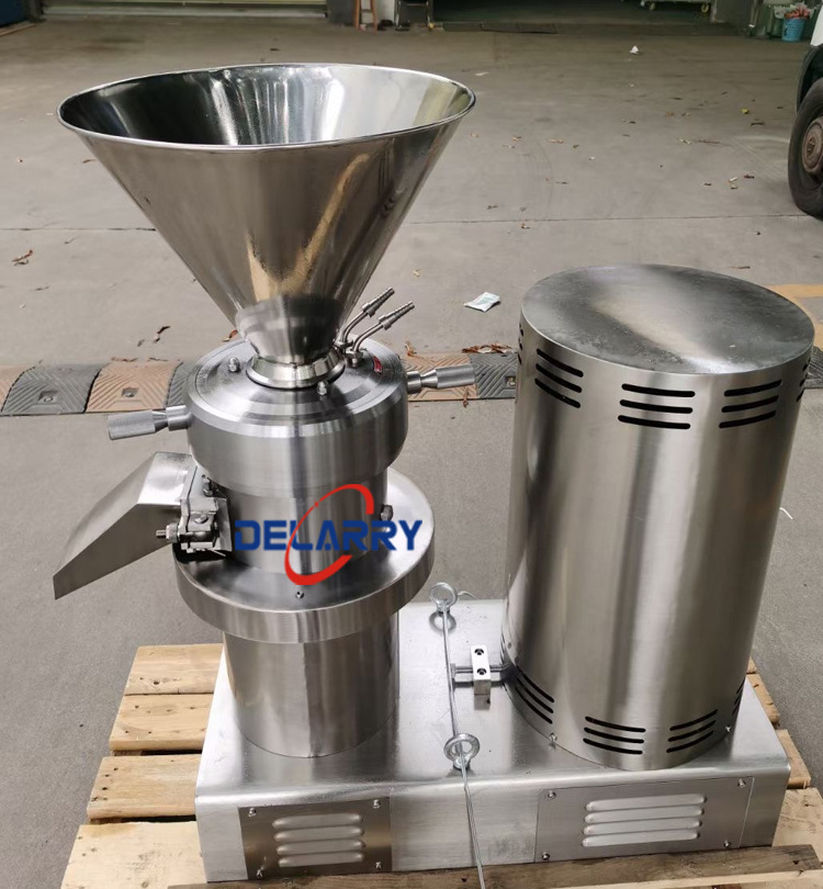 High Efficiency Stainless Grinder Peanut Butter Making Colloid Mill Separating Colloidal Mill