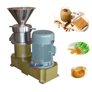 Factory Price Cacao Beans Shelling Hulling Peeling Machine Peanut Butter Colloid Mill Making Machine