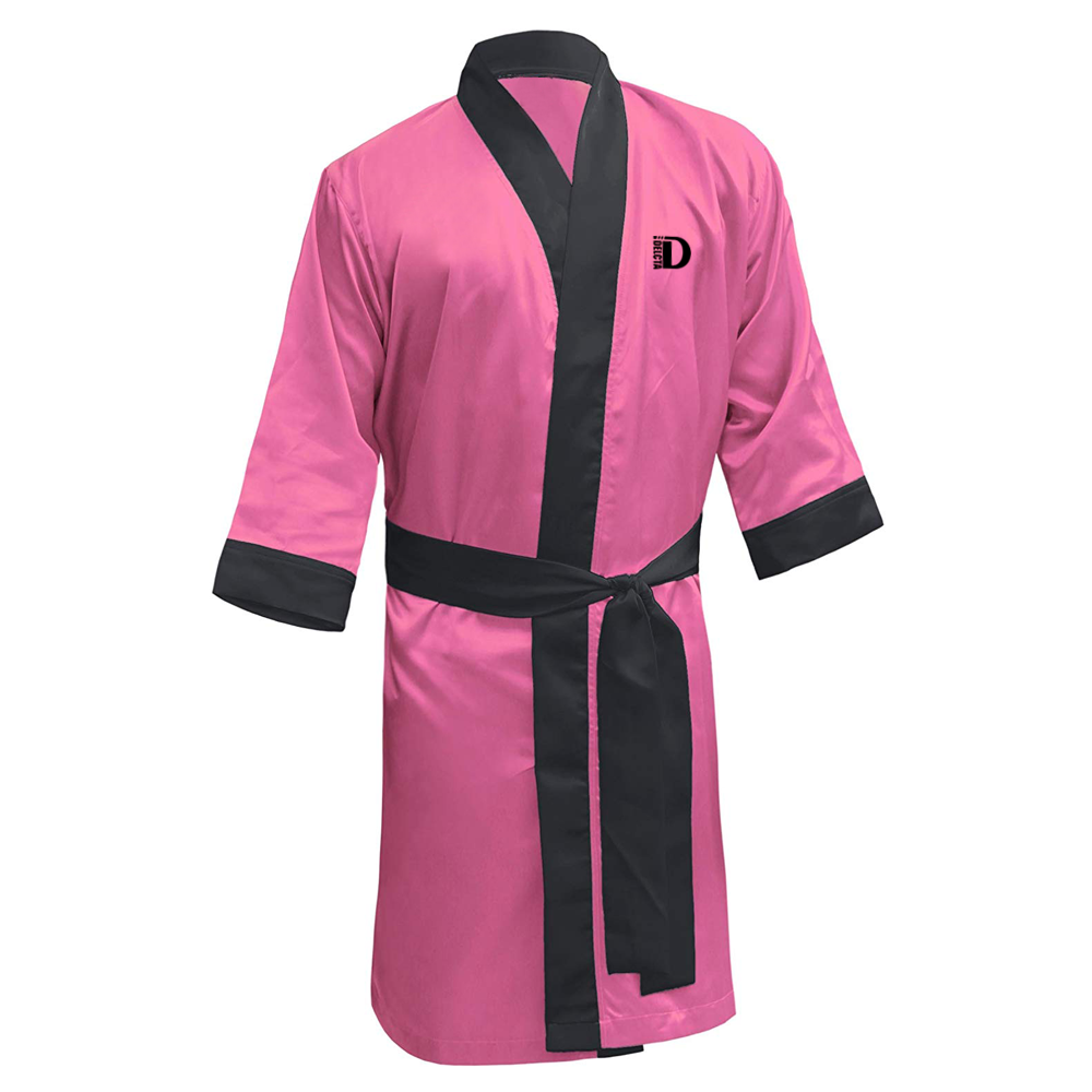 Custom Design Boxing Robe With Hood For Boxing Match  Cheap Price Boxing Robe Gown With Custom Designs