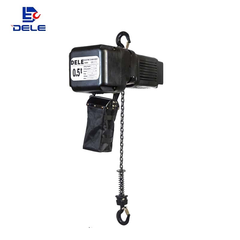 Top Quality 5ton Fixed Lifting Electric Chain Hoist Crane Block g80 Battery Powered Hoist Electric Hoist Motor Factory Price