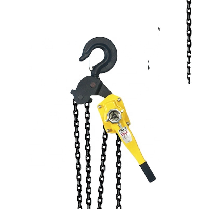 Hoist Hand Lifting Tools Lever Block Capacity 0.75TON Lifting Machine Hand Cable Ratchet Hoist