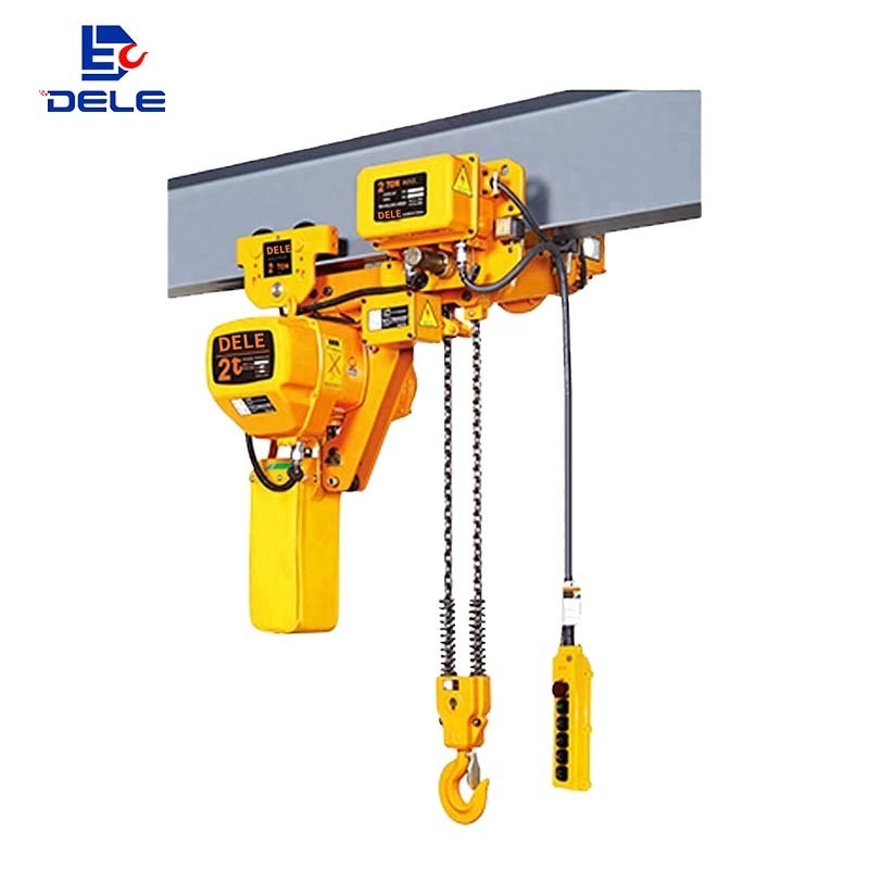 Top Quality 5ton Fixed Lifting Electric Chain Hoist Crane Block g80 Battery Powered Hoist Electric Hoist Motor Factory Price