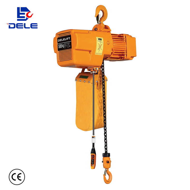 High Quality Competitive Price Electric Chain Hoist With Hook Lifting Tools Hoist A Frame Electric Hoist 1ton Factory Price