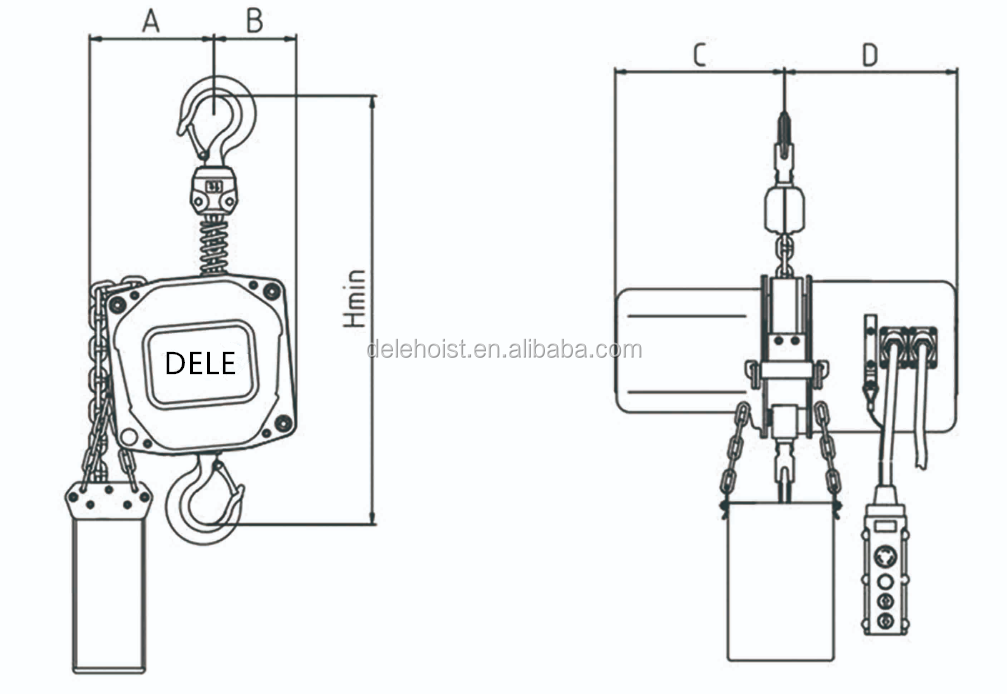 electric chain hoist 1 ton cheap events motor entertainment stage professional electric hoist