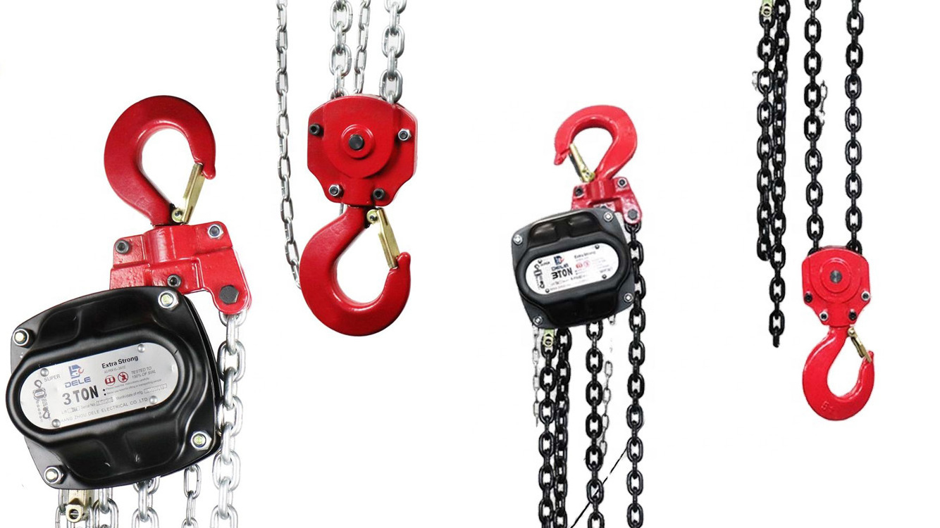 DELE  DF  2T Manual Chain Block Building Chain Hoist  nitchi manual chain hoist Wholesale Price Lifting Hoist Factory Price