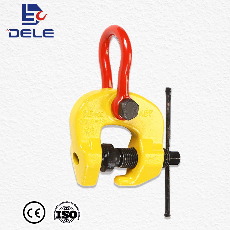 1.5T beam lifter clamp Tool Part lifting steel metal construrction beam clamp Easy Twist Screw Cam Clamp