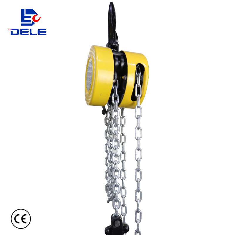 DELE 2024 Manual Operated Chain Hoist Stainless Steel Hoist