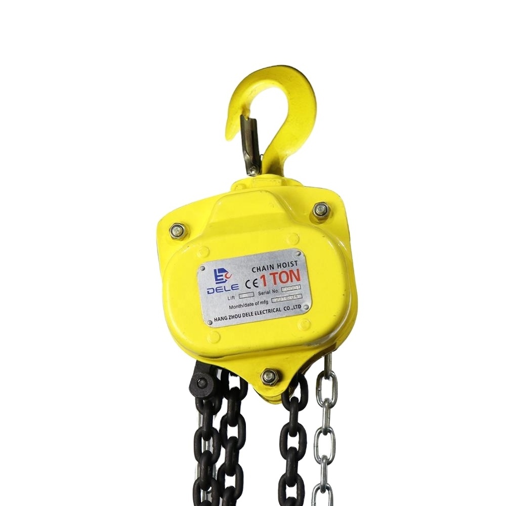 DPC manual operated chain hoist 15 ton chain block price Iron chain  high quality manual for sale