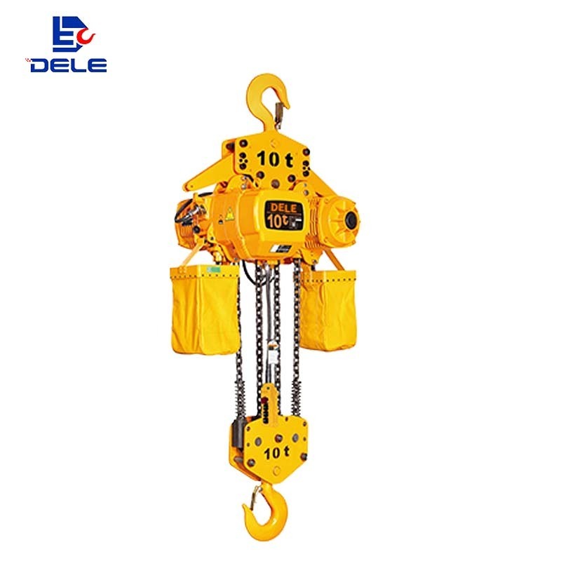 Top Quality 5ton Fixed Lifting Electric Chain Hoist Crane Block g80 Battery Powered Hoist Electric Hoist Motor Factory Price