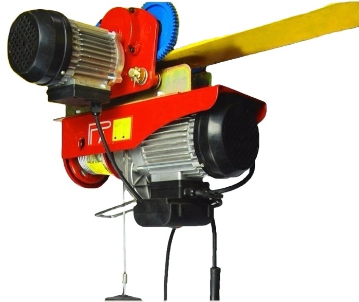 Wholesales PA Mini  220V Electric Hoist Remote Control Winch Overhead Crane Lift Wire Stage Electric Chain Hoists